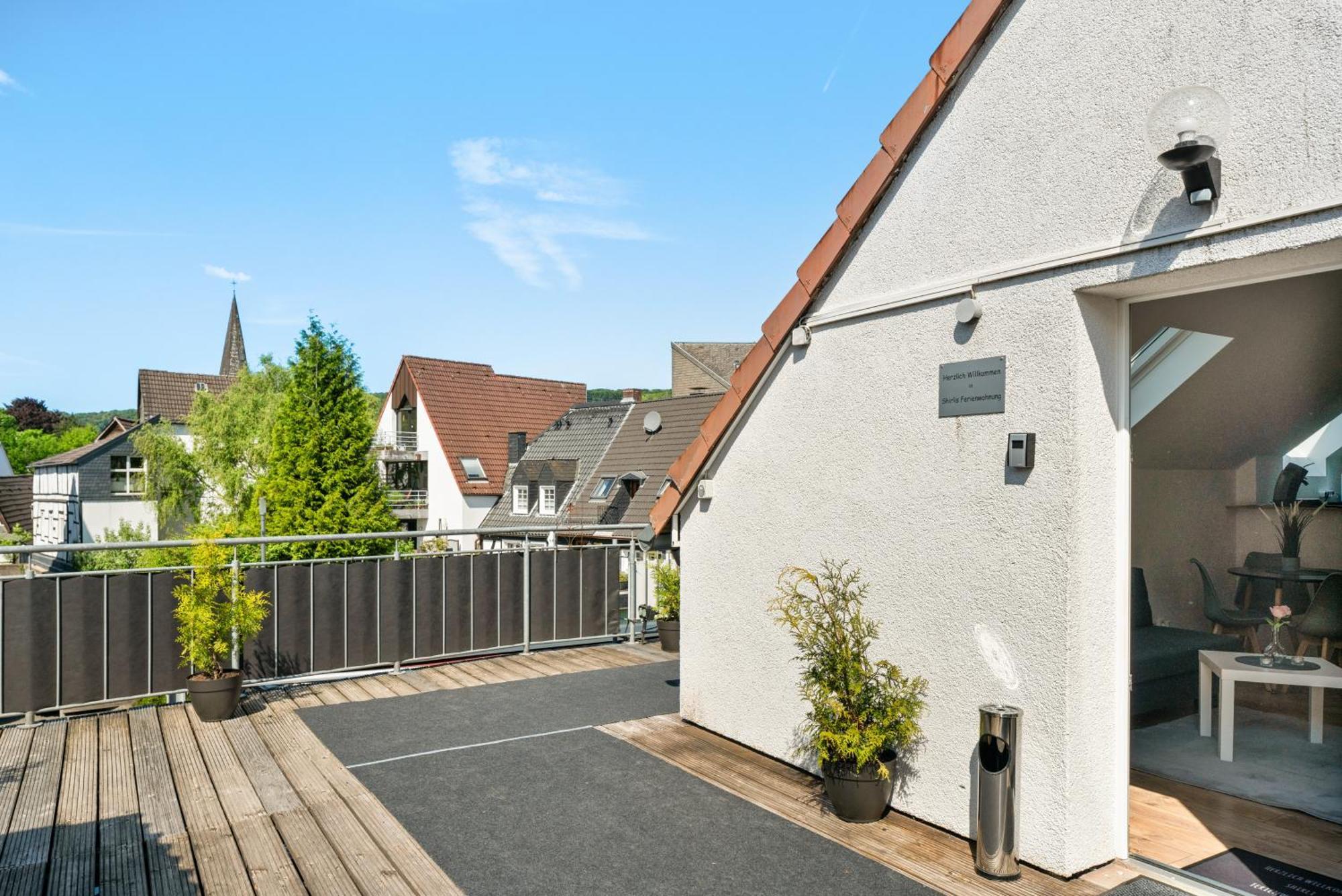 Mola Apartments-Charmante Ferienwohnung Im Herdecke Zentrum Fuer 3 Personen-Grosse Dachterrasse-Grill-Gratis Parken-Wlan Экстерьер фото
